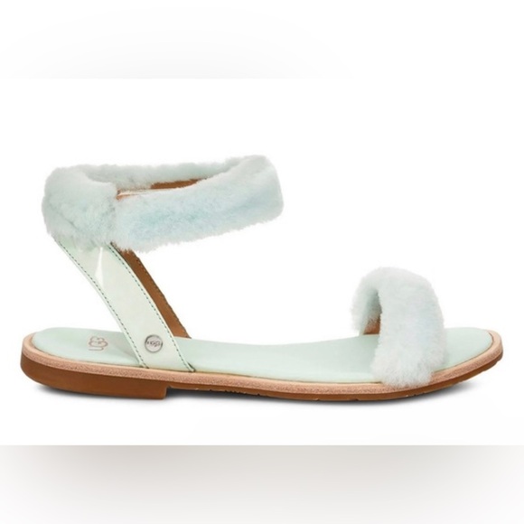 UGG Shoes - UGG Fluff Springs Sandal Patent Leather